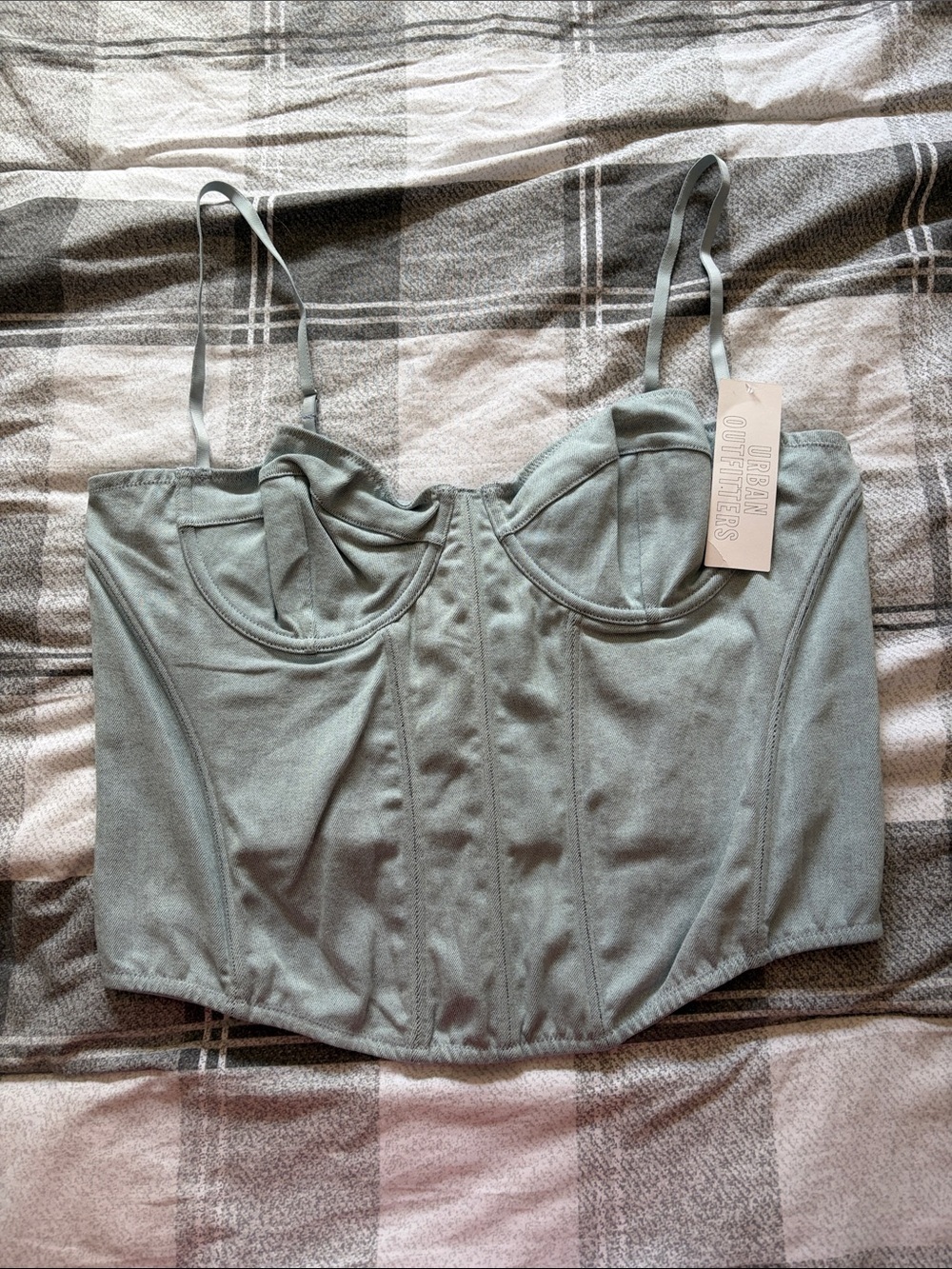 NWT URBAN OUTFITTERS CORSET TOP - Picture 2 of 6